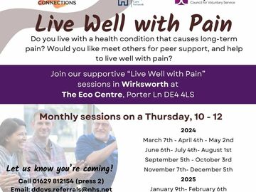 Free: Live Well with Pain - Wirksworth