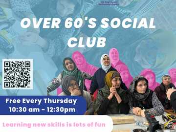 Free: Over 60s Social Club