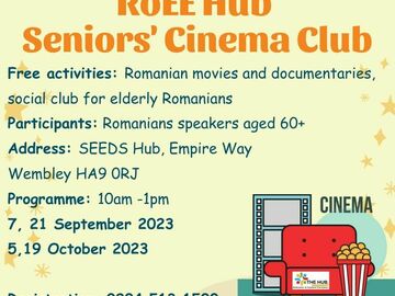 Free: Romanian Seniors Cinema Club 