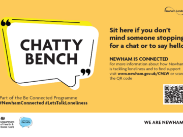 Free: Be Connected: Chatty Benches