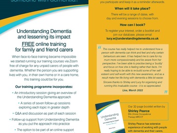 Free: Dementia family carer training
