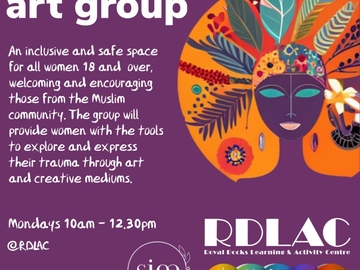 Free: RDLAC's Women's Well-being Art Group
