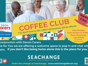 Free: Coffee Club - A break for Carers or Just a place to not be alone 