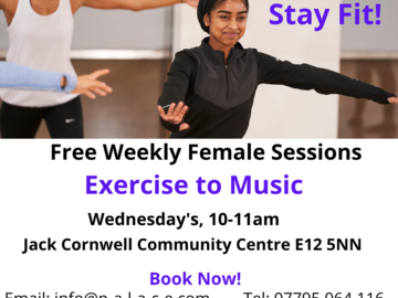 Free: Free women's only fitness classes